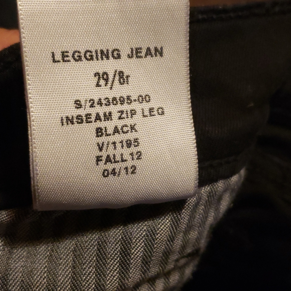 Gap 1969 legging Jeans 29/8 black - Picture 14 of 16
